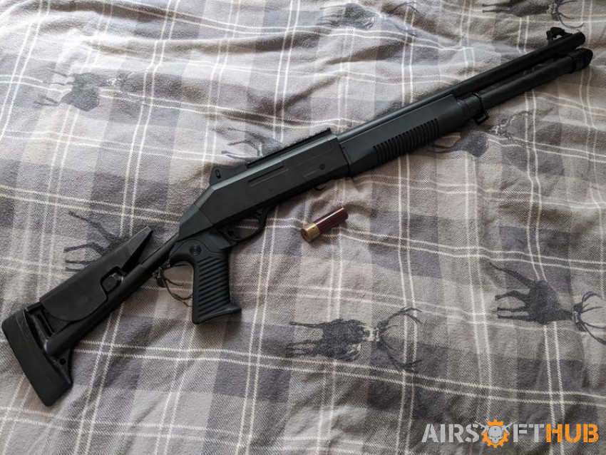 Booligan's Airsoft Reviews: TSD M1014 Multishot Shotgun