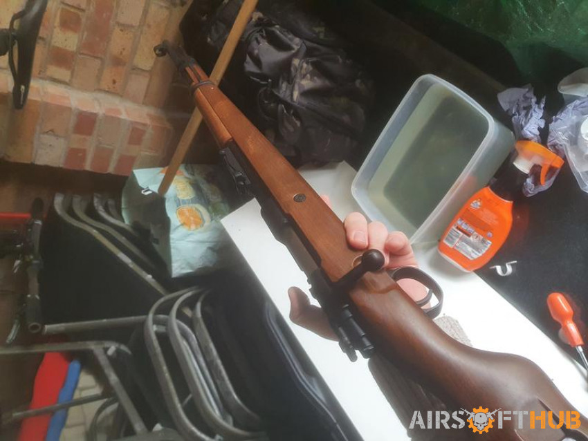 Snow wolf kar98 (Faux wood) - Airsoft Hub Buy & Sell Used Airsoft
