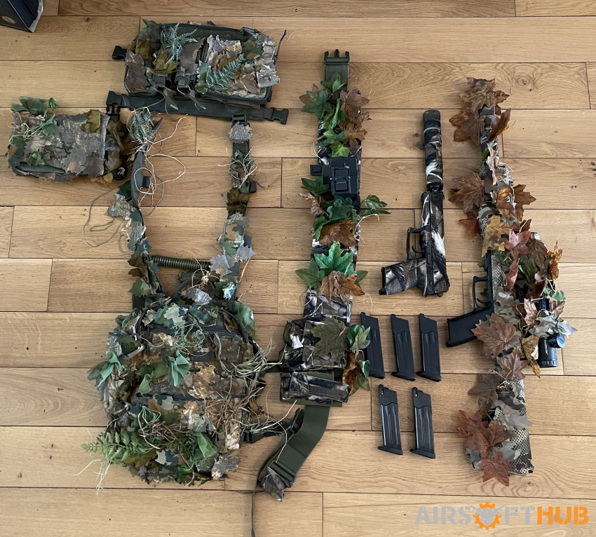 Most Silent Ghillie Sniper Loadout For Airsoft 