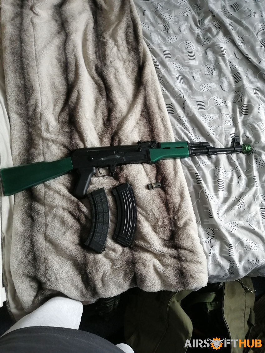 I have got a G&G ak and JG mp5 - Used airsoft equipment