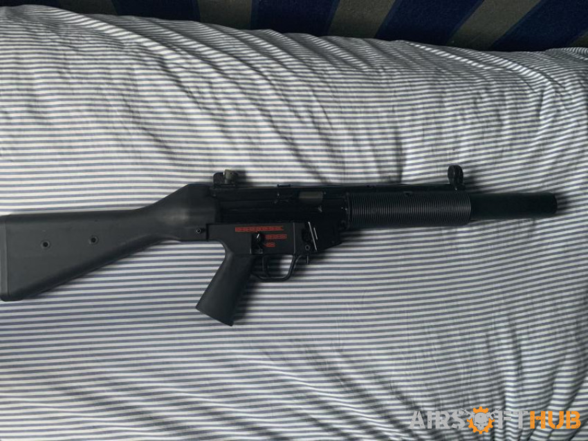 WE MP5SD1 GBB - Used airsoft equipment