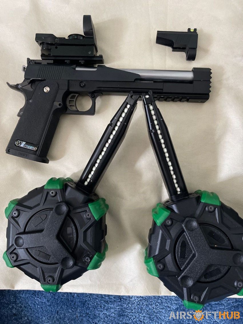 Upgraded WE Dragon package - Used airsoft equipment