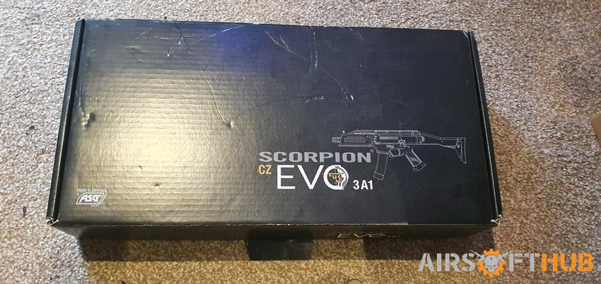 Scorpion Evo - Used airsoft equipment