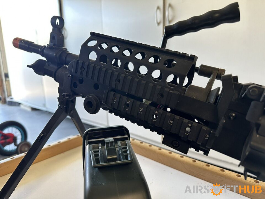 Classic Army M249 MkII Airsoft - Used airsoft equipment