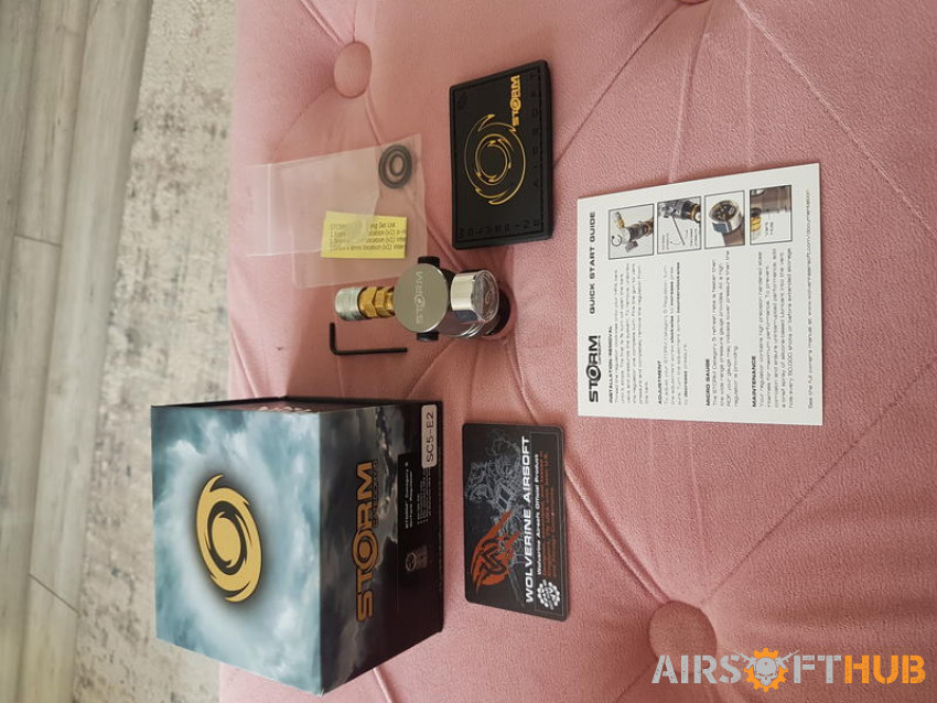 Storm Cat 5 Regulator - Used airsoft equipment