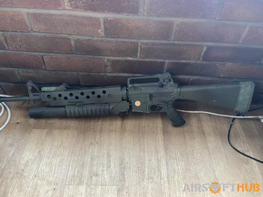 Arthurian Crusader M16A3/M203 - Used airsoft equipment