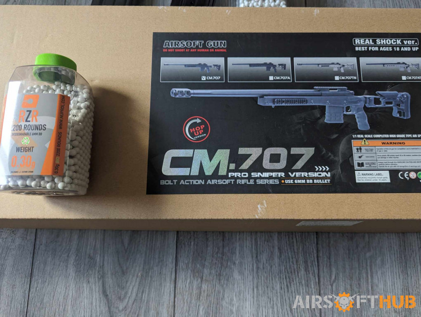 CMYA CM.707 SNIPER RIFFLE - Used airsoft equipment