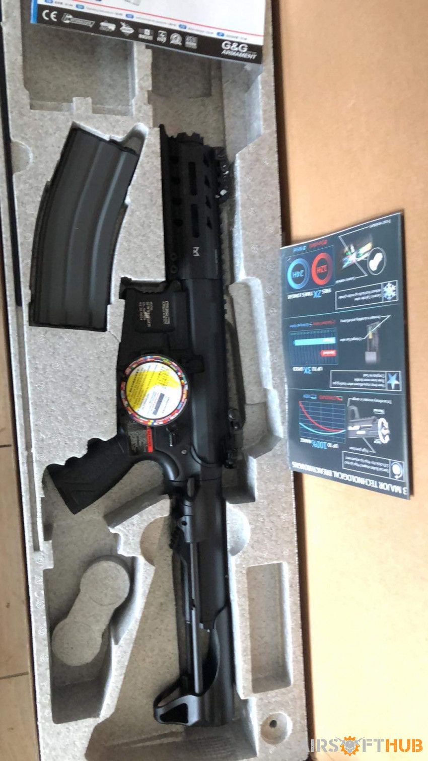For sale G&g arp9 556 black - Used airsoft equipment