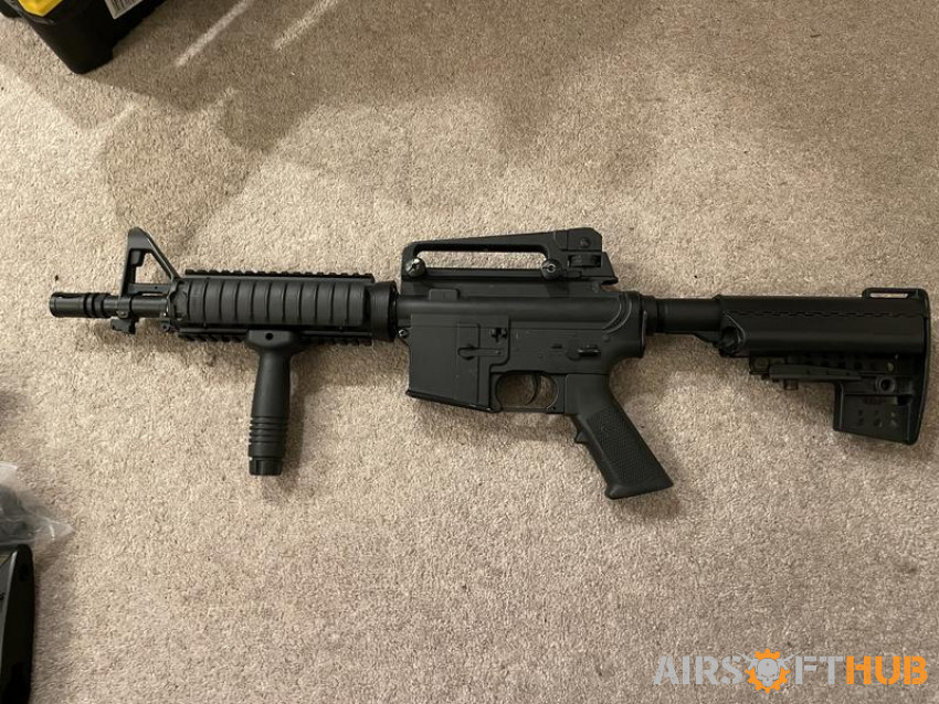 Upgraded metal m4 AEG - Used airsoft equipment