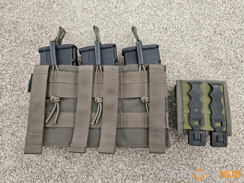 Agilite Triple M4 Pouch - Used airsoft equipment