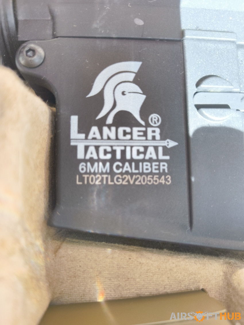 Lancer Tactical LT-02 Rifle - Used airsoft equipment