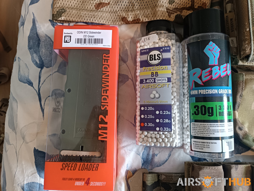 M4 and Gear - Used airsoft equipment