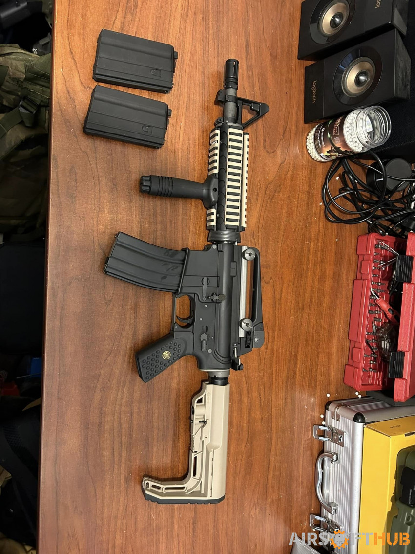 WE M4 CQBR GBBR - Used airsoft equipment