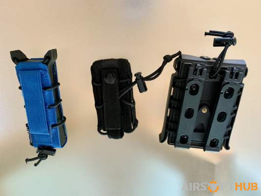 Mag pouches x3 - Used airsoft equipment