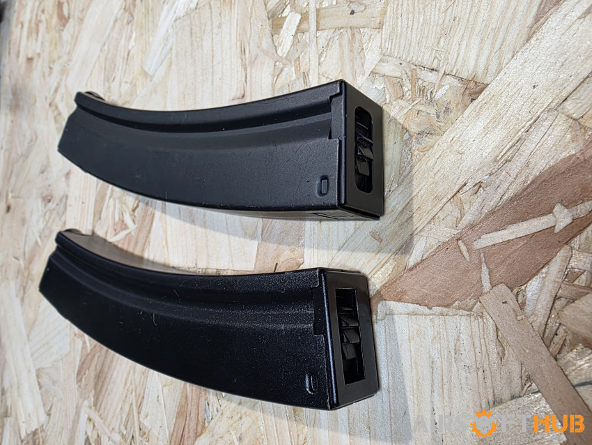 MP5 Metal Hi Cap Mags 200rd - Used airsoft equipment