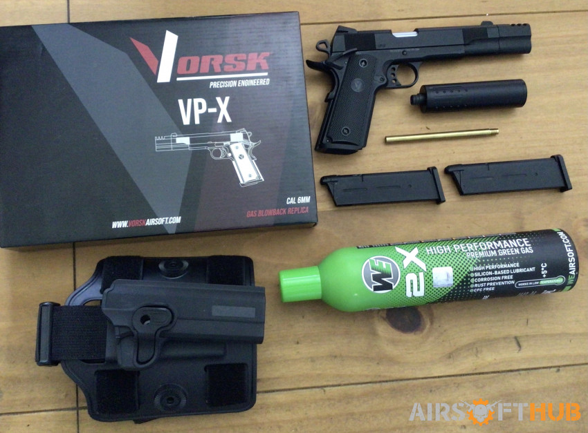 Vorsk 1911 Punisher / Agency - Used airsoft equipment