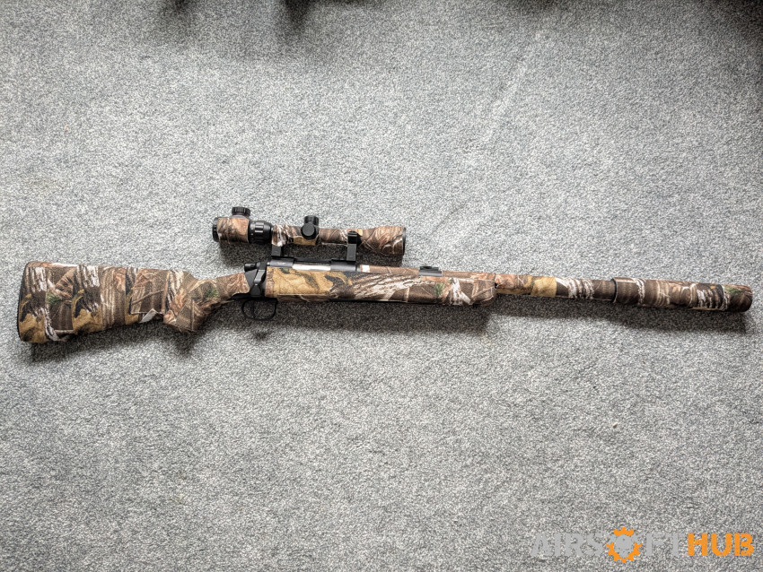 Upgraded SSG10 Open to trades - Used airsoft equipment