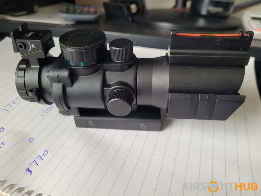 4x32 DUAL ILL TACTICAL SCOPE - Used airsoft equipment