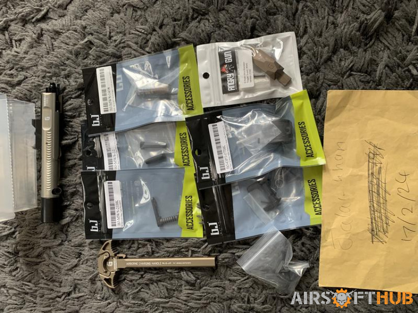 Full range of MWS parts - Used airsoft equipment