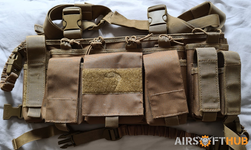 Various Vests - Used airsoft equipment