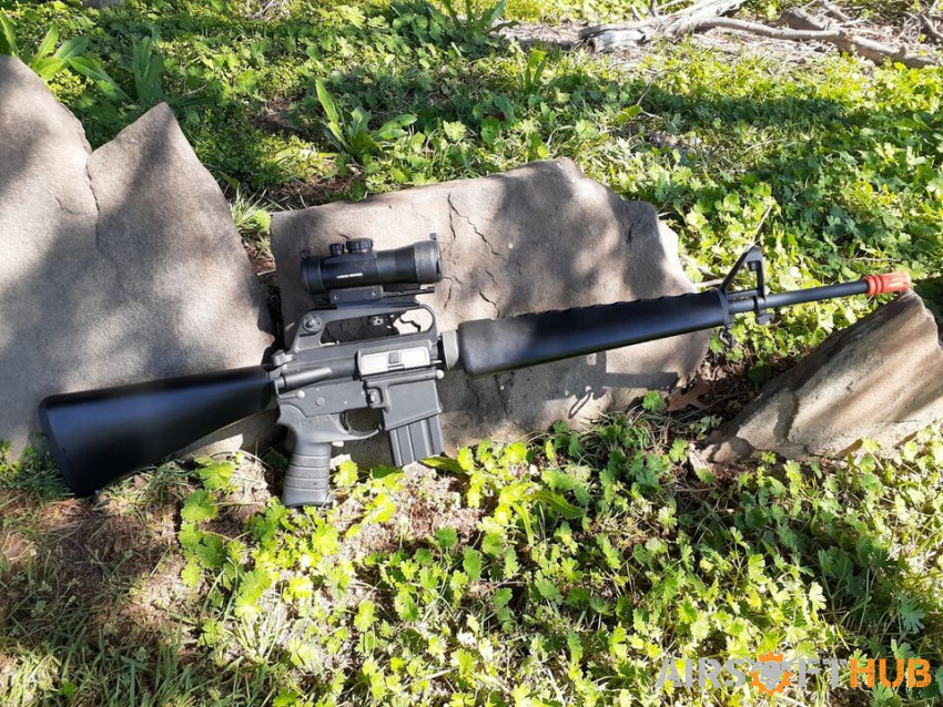 WE M16a1 GBBR - Used airsoft equipment