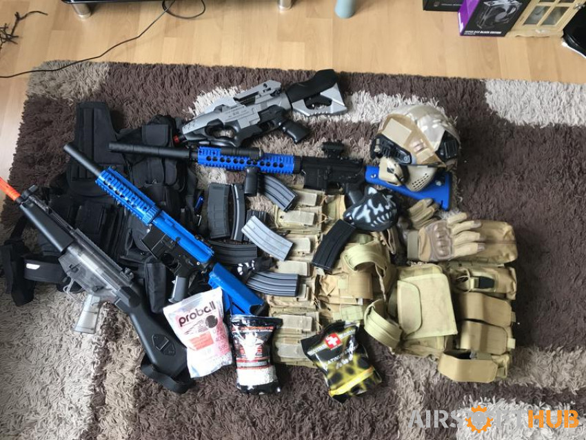 Guns and accessories - Used airsoft equipment