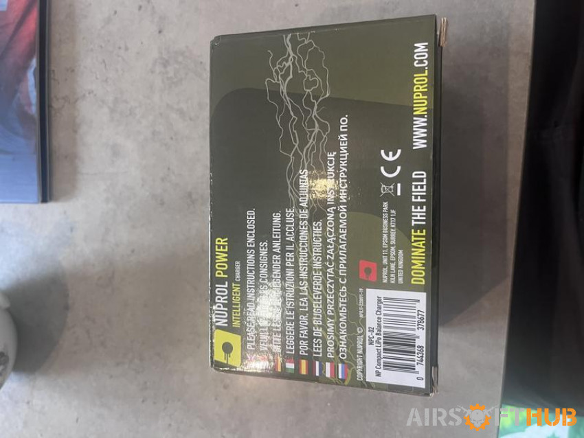 Nuprol Power Charger Boxed - Used airsoft equipment