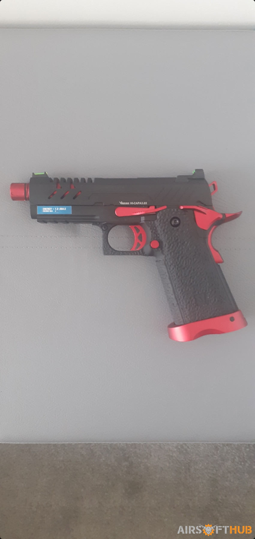 Vorsk 3.8 Pro Red Hi-Capa GBB - Used airsoft equipment