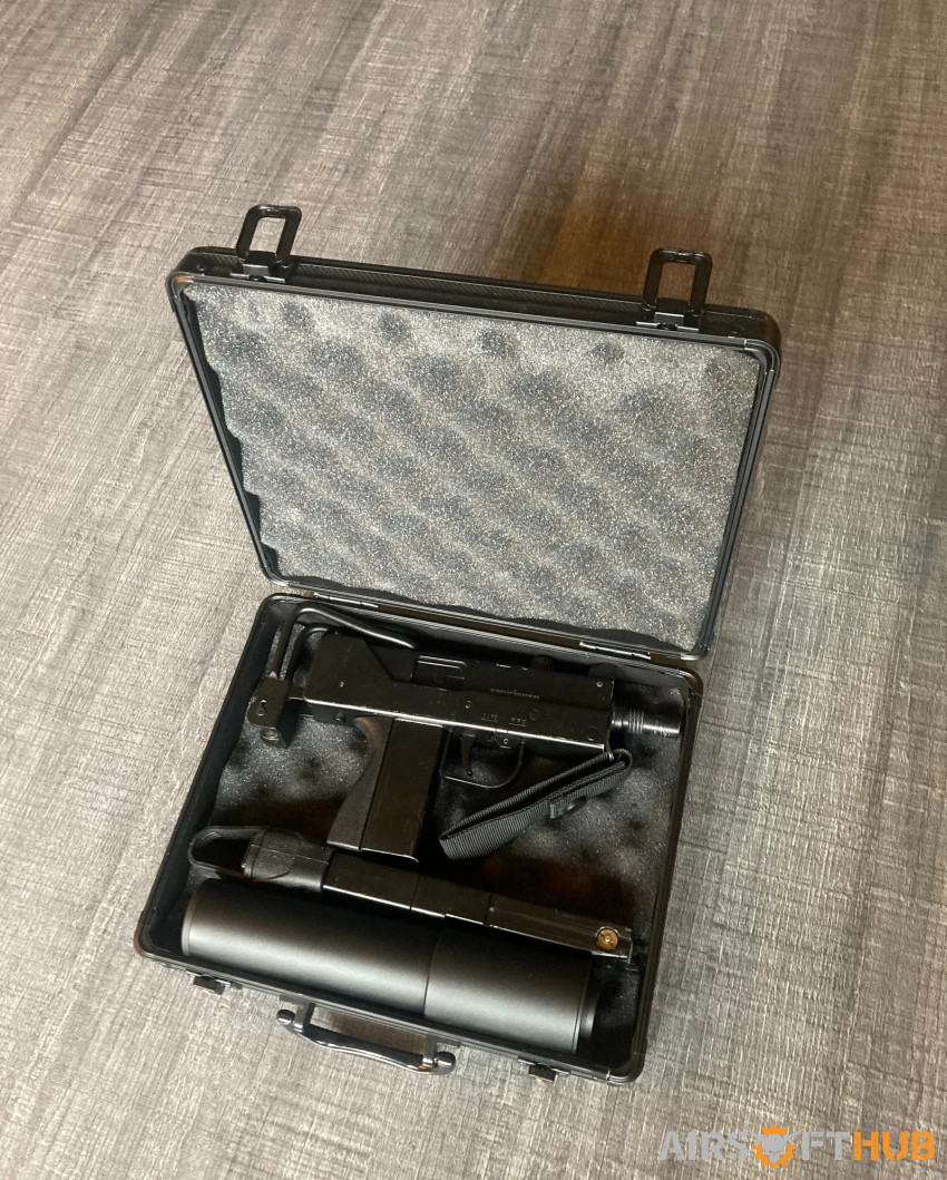 HFC HG-203 MAC-10 GBB Submachi - Used airsoft equipment