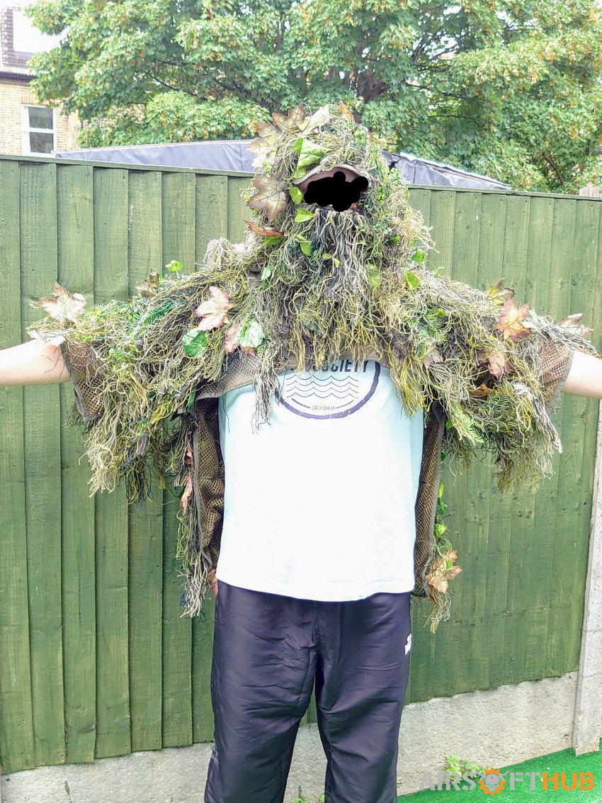 Ghillie cape/hood - Used airsoft equipment