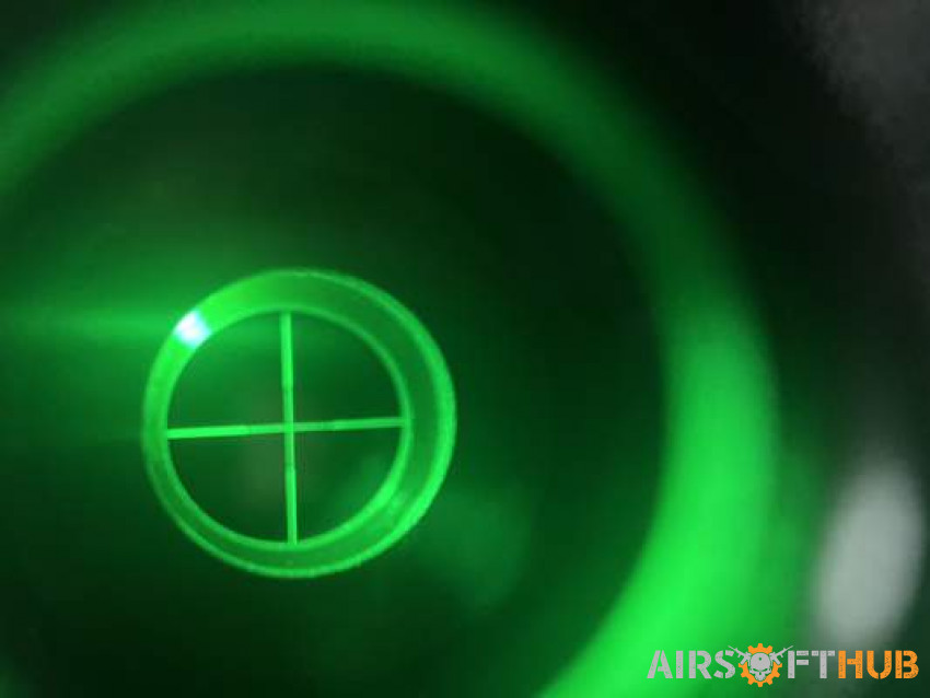 Sniper scope (RGB) - Used airsoft equipment