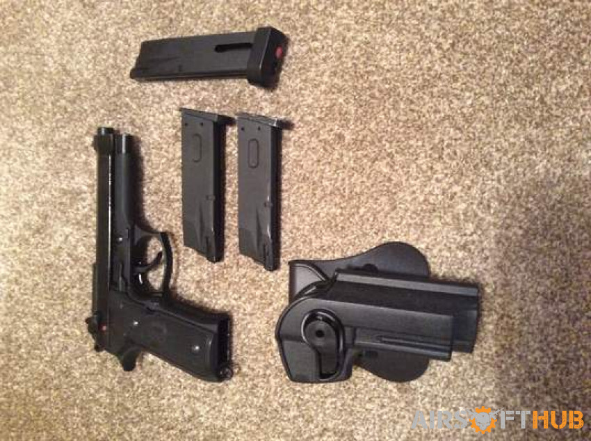 M92 GBB Pistol - Used airsoft equipment