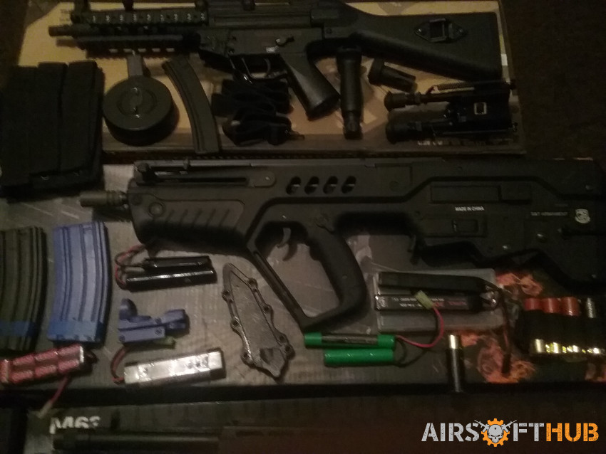 Huge airsoft joblot - Used airsoft equipment