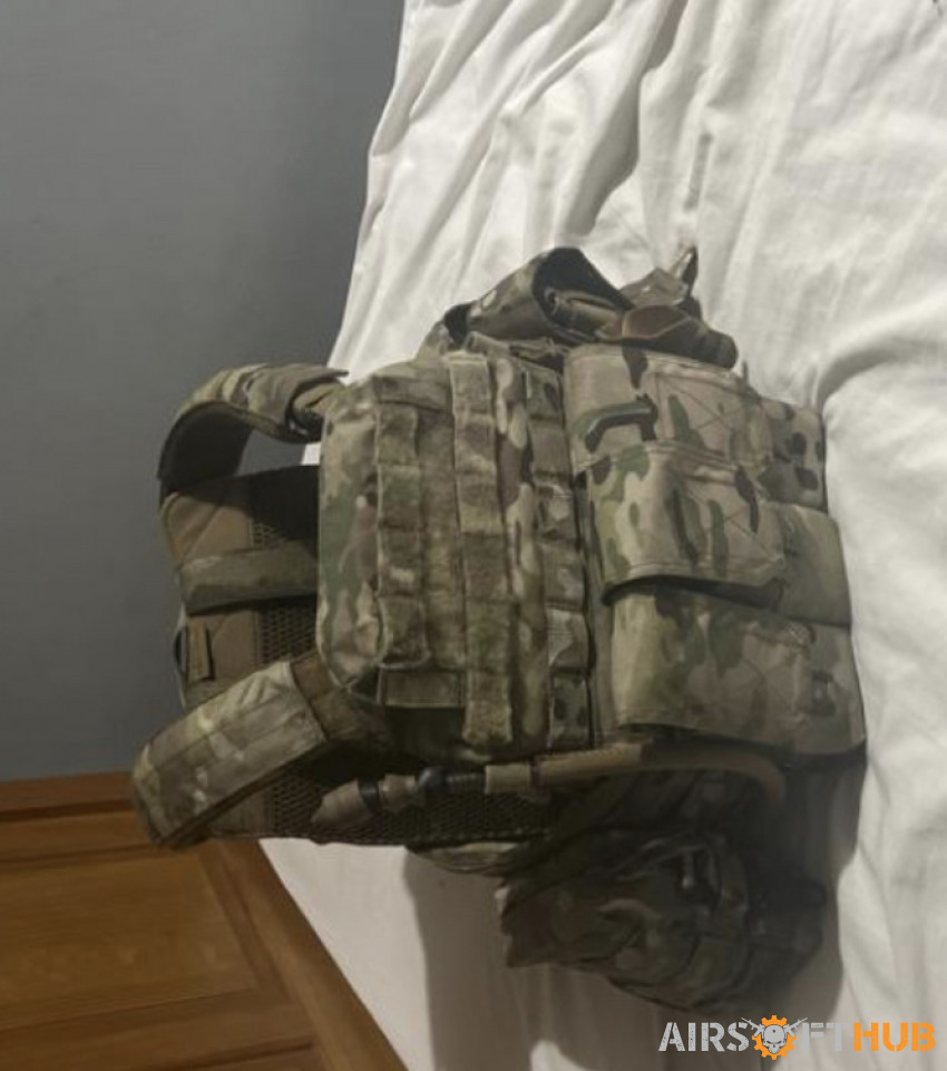 Dcs warrior plate carrier - Used airsoft equipment