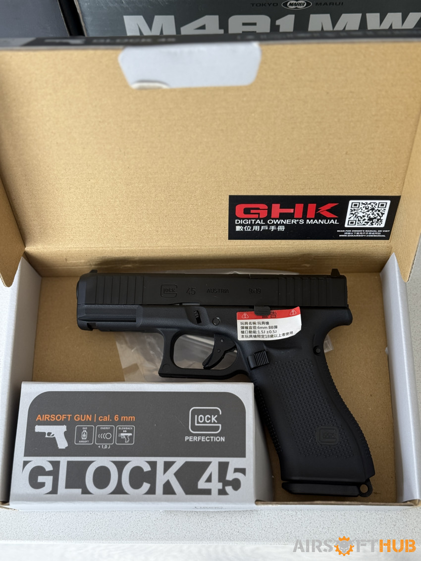 GHK Glock 45 Gen5 MOS V2 - Used airsoft equipment