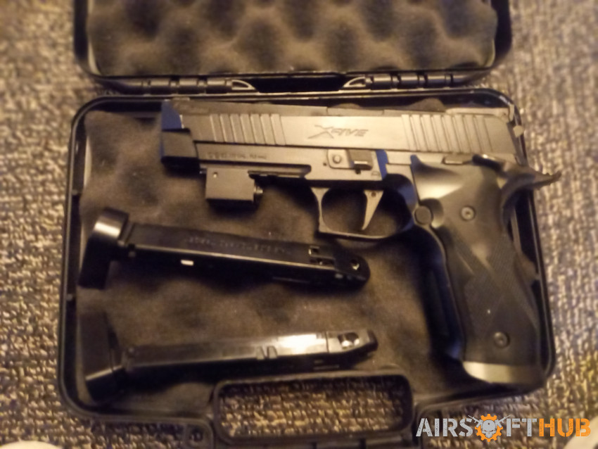 sig sauer p226 xfive 20 shot - Used airsoft equipment
