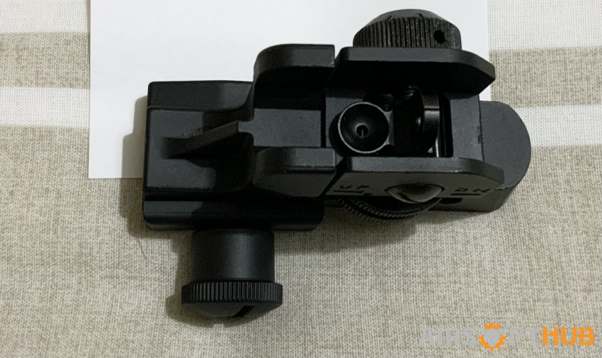 Marui CQB rear sight - Used airsoft equipment