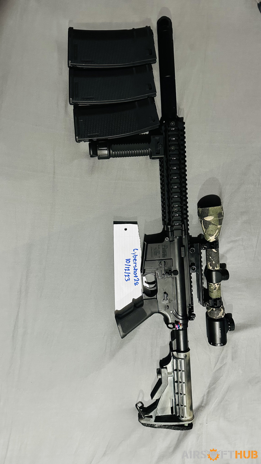 MK18 DMR - Used airsoft equipment