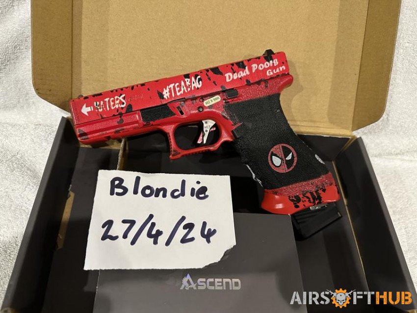 Ascend DP17 Deadpool G17 - Used airsoft equipment