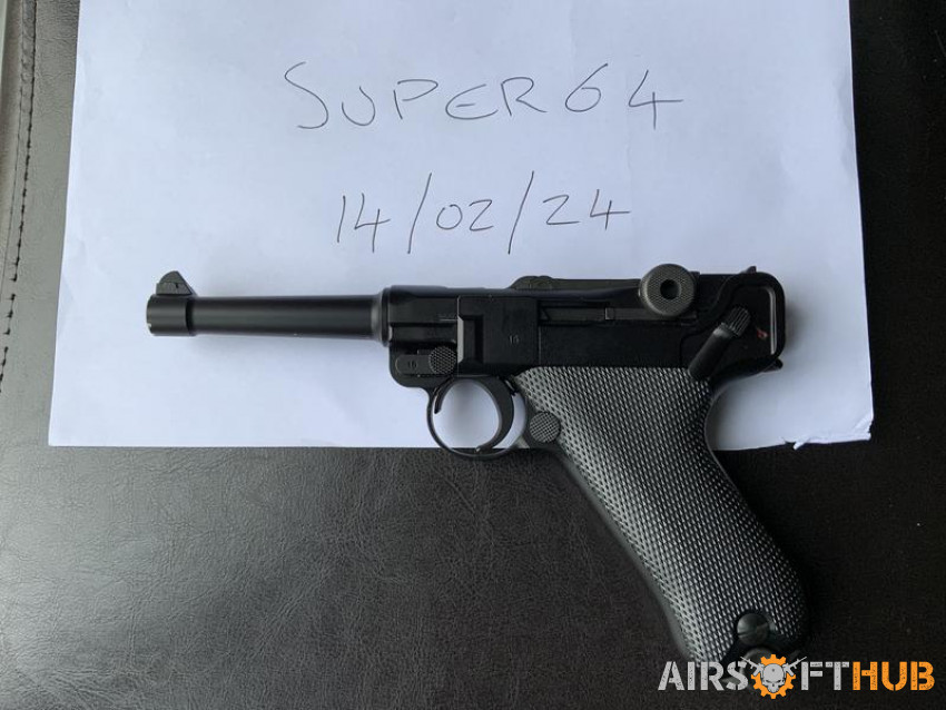 WE P08 Luger - Used airsoft equipment