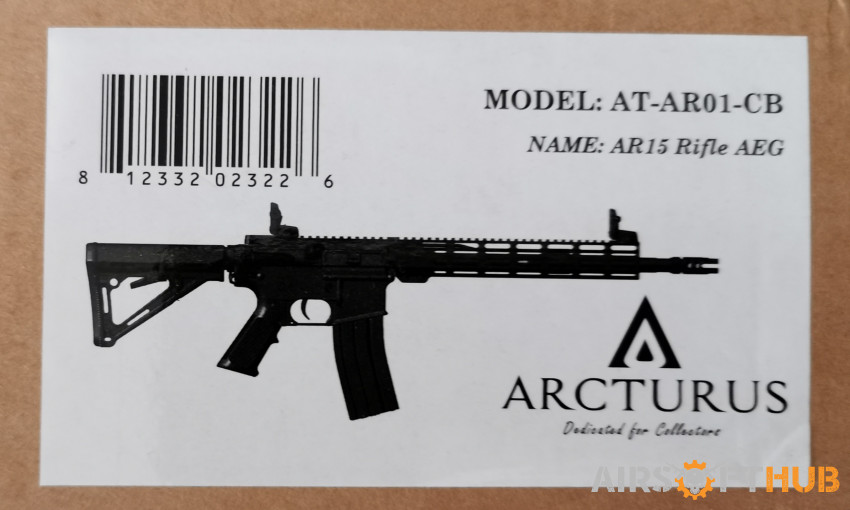 Arcturus AR15 Asult Rifle New - Used airsoft equipment