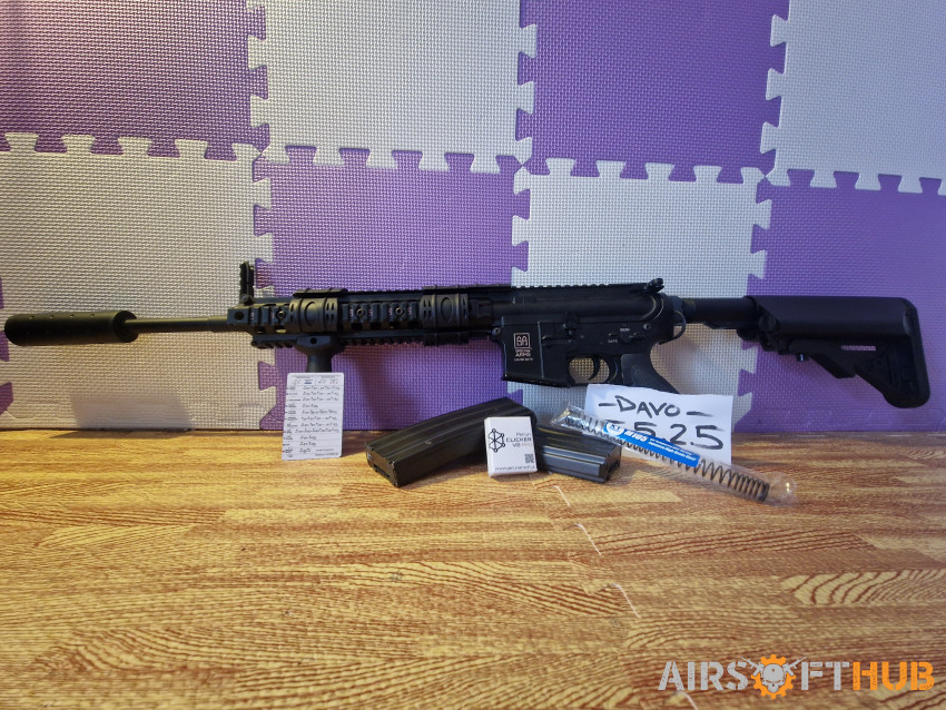 Mk18 DMR Clicker - Fully Up'd - Used airsoft equipment