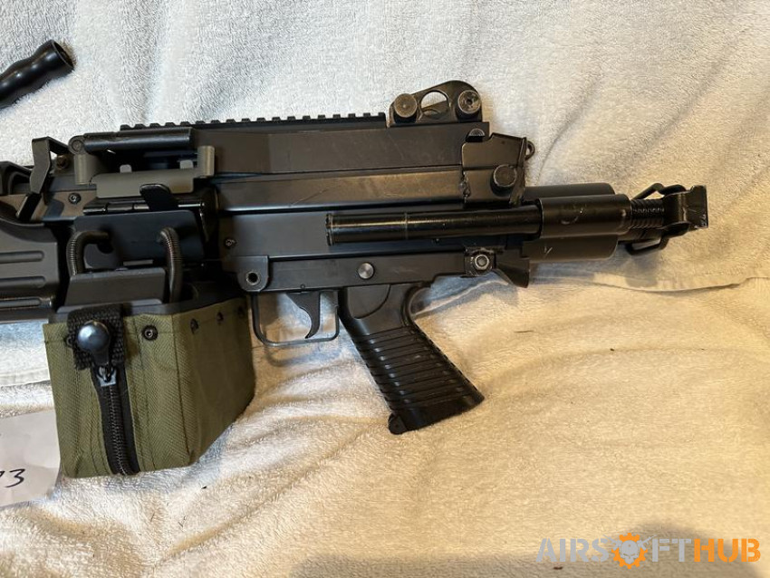 A&K M249 Para - Used airsoft equipment