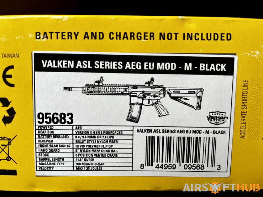 Valken ASL MOD-M - Used airsoft equipment