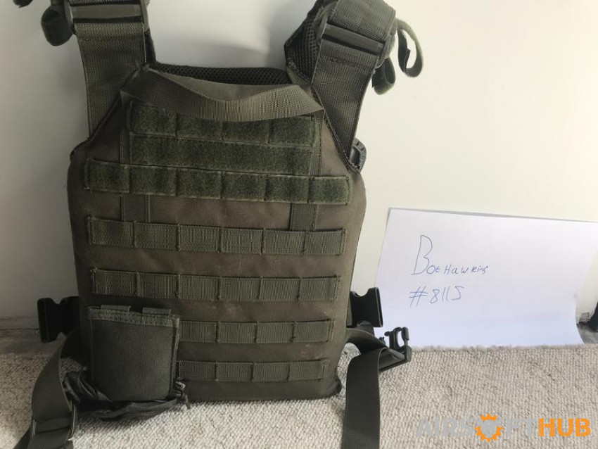 8fields plate carrier - Used airsoft equipment