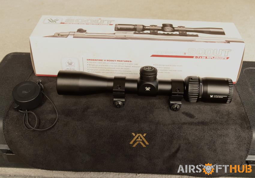 Vortex Crossfire II Scout - Used airsoft equipment