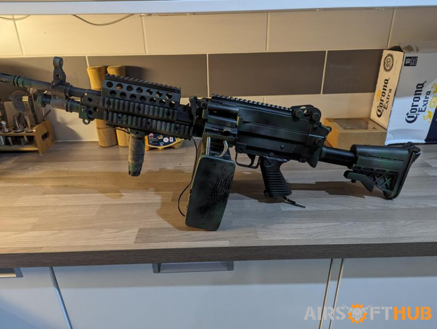 Wolverine Gen 2 HPA M249 LMG - Used airsoft equipment