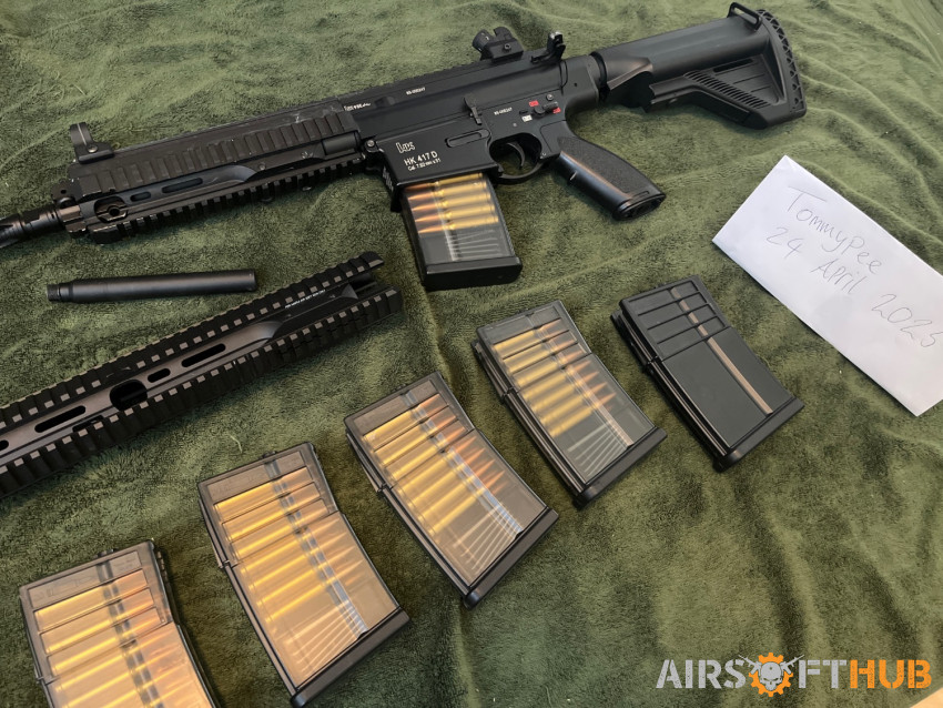 TOKYO MARUI NGRS HK417 - Used airsoft equipment