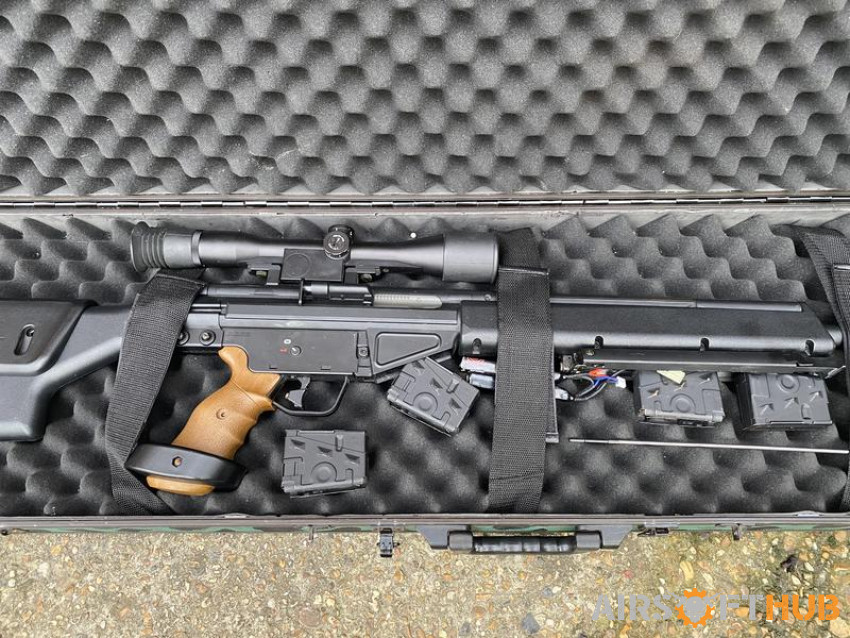 Tm PSG 1 or trade for tm 416 - Used airsoft equipment