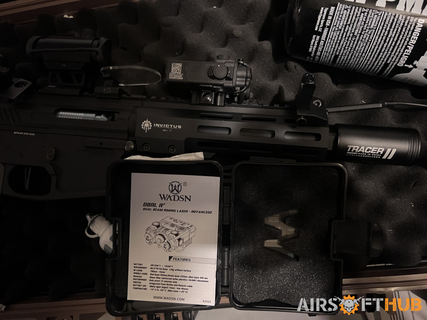MTW Wolverine 7” bundle - Used airsoft equipment